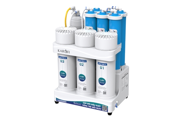 Máy lọc nước RO Karofi KAQ-U03 Pro 10 lõi